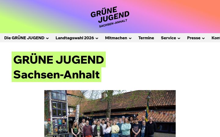 Screenshot of gj-lsa.de