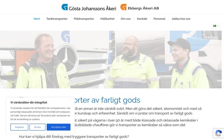 Screenshot of gjab.com