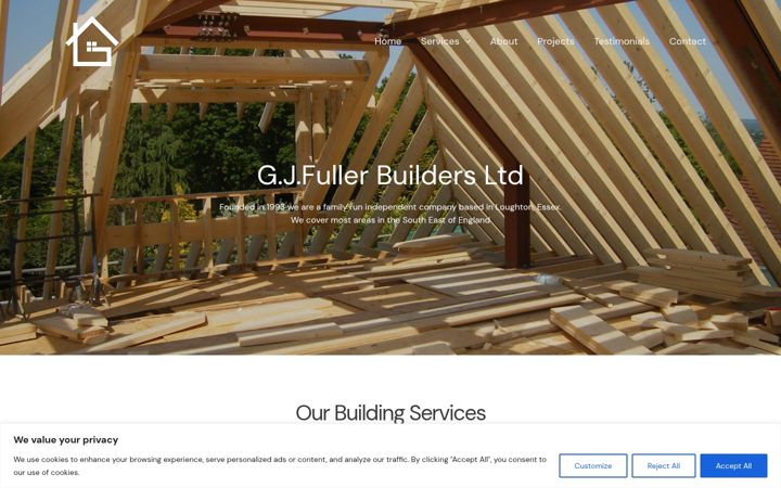 Screenshot of gjfuller.uk