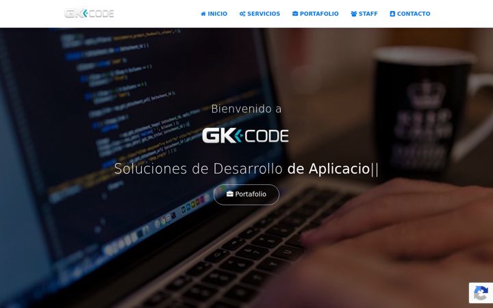 Screenshot of gk-code.com