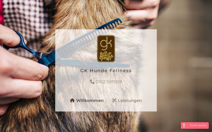 Screenshot of gk-hundefellness.de