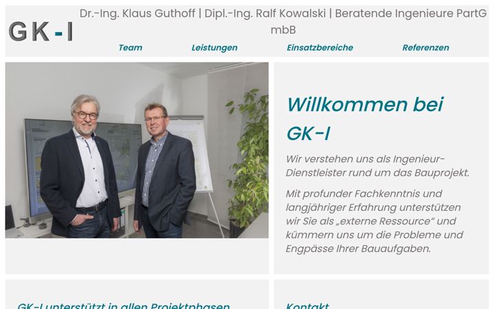 Screenshot of gk-i.de