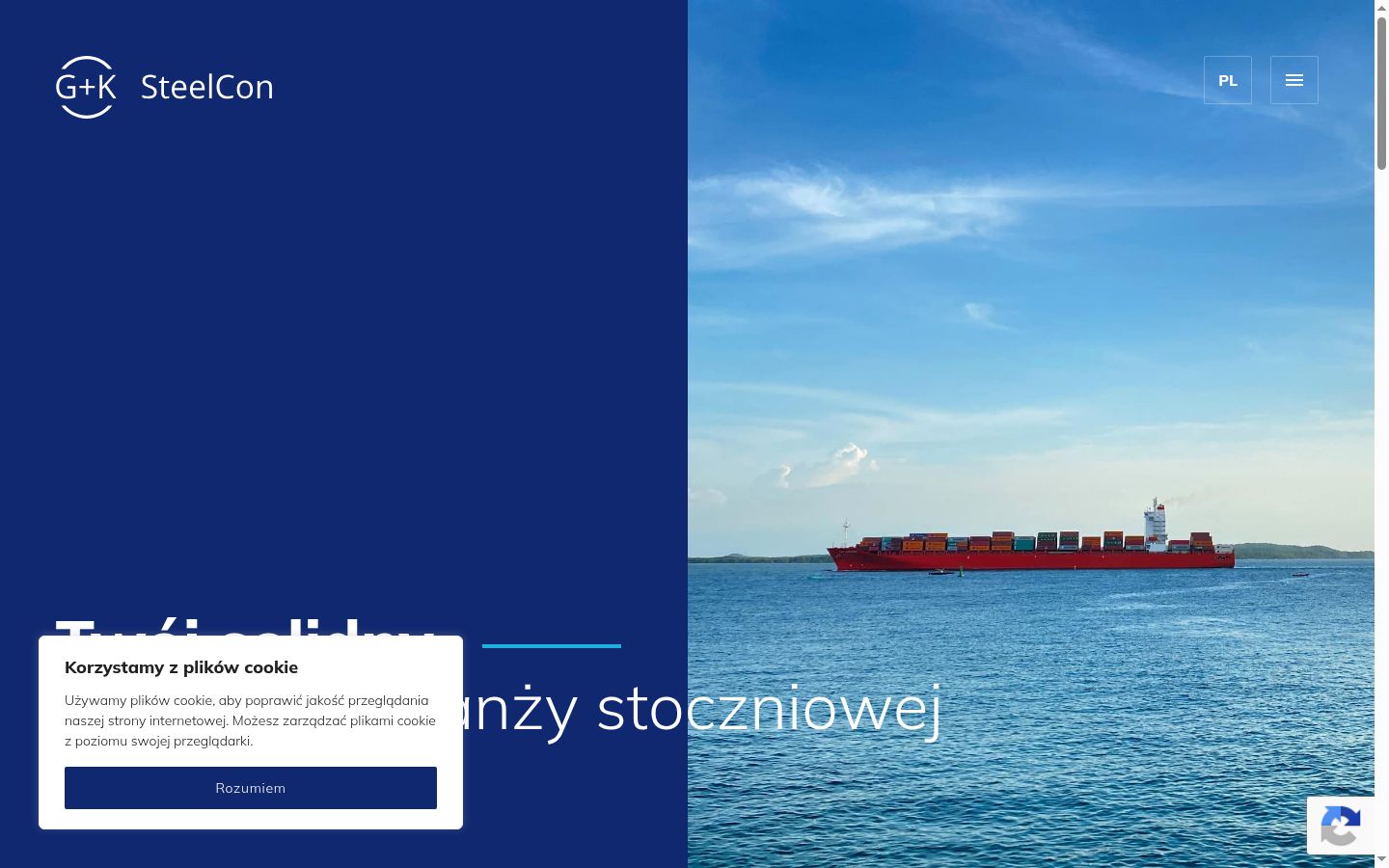 Snimka zaslona bannera za privolu prikazanog prije bilo kakve interakcije