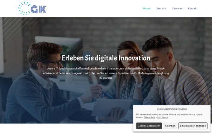 Screenshot of gka-consulting.de