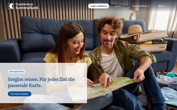 Screenshot of gkb.ch