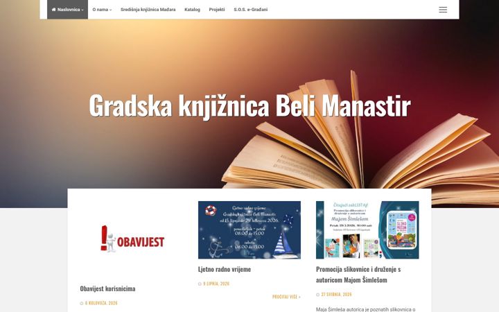 Screenshot of gkbm.hr
