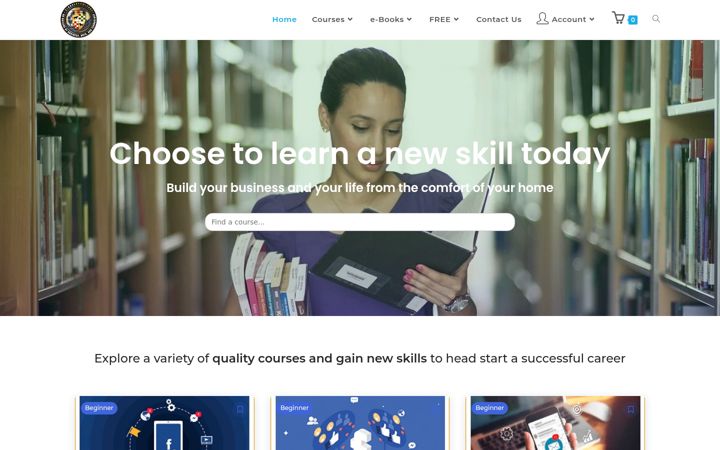 Screenshot of gkcollege.online