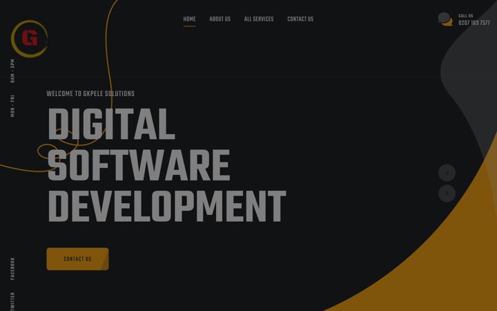 Screenshot of gkpele.com
