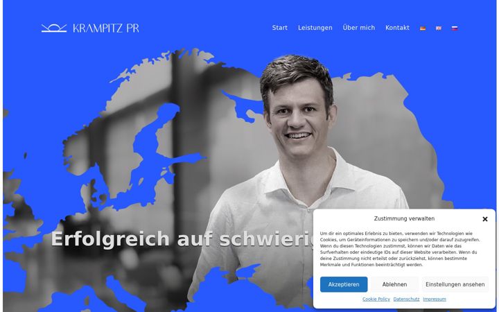 Screenshot of gkrampitz.com