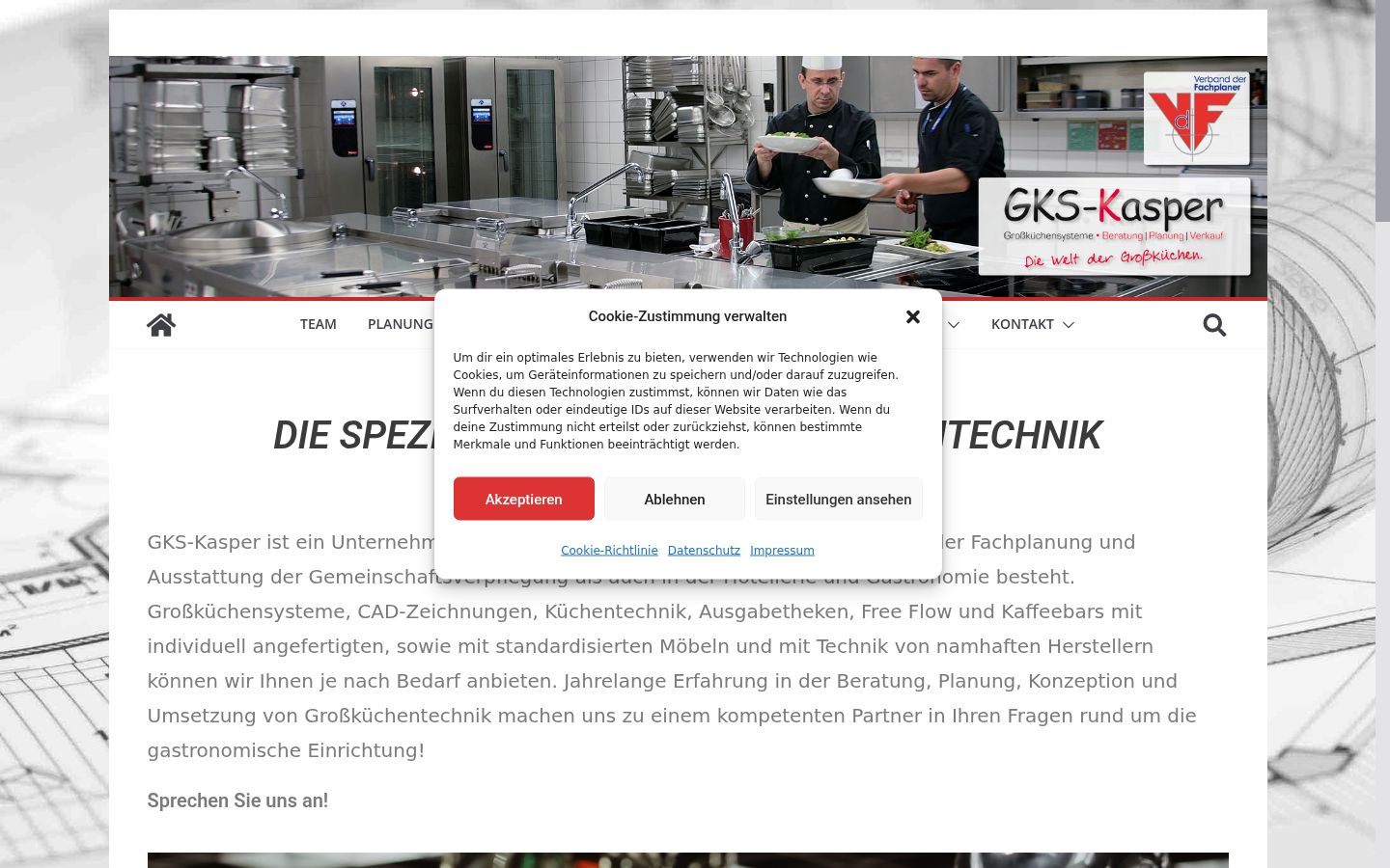 Screenshot tal-banner tal-kunsens muri qabel kwalunkwe interazzjoni