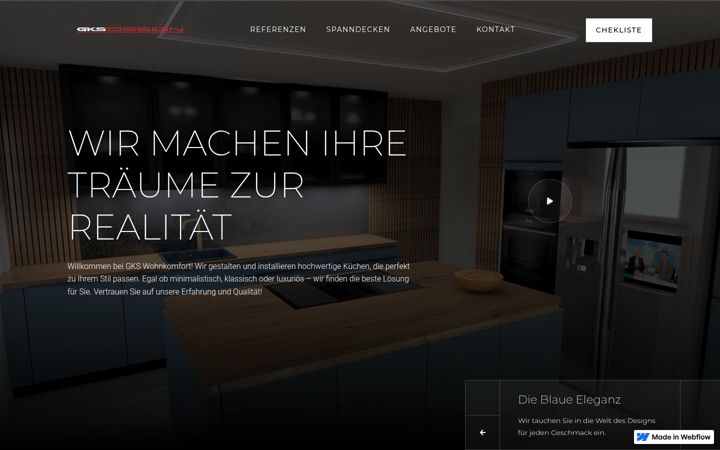 Screenshot of gks-kuechen.de