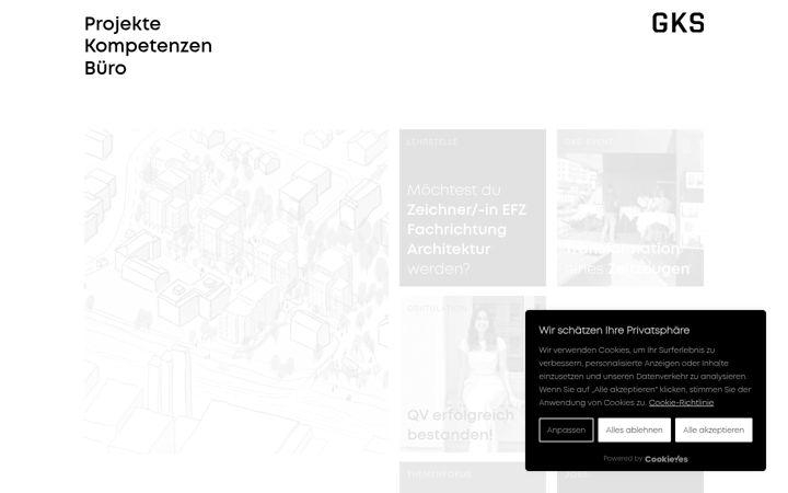 Screenshot of gks.ch