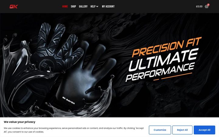 Screenshot of gksaver.com