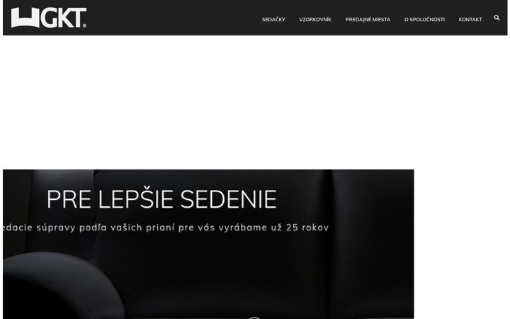 Screenshot of gkt.sk