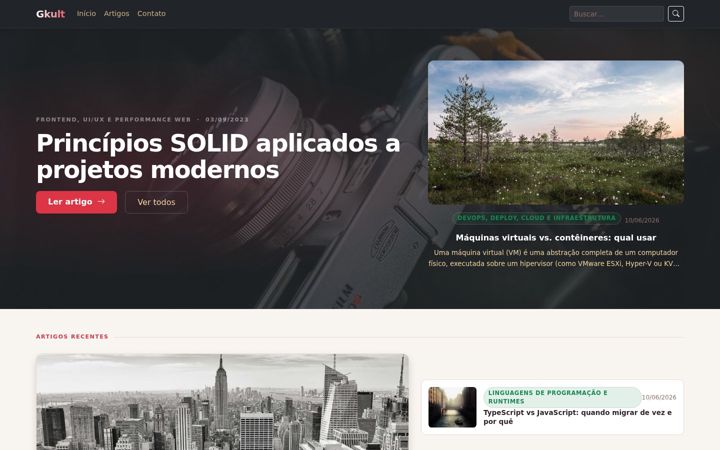 Screenshot of gkult.net