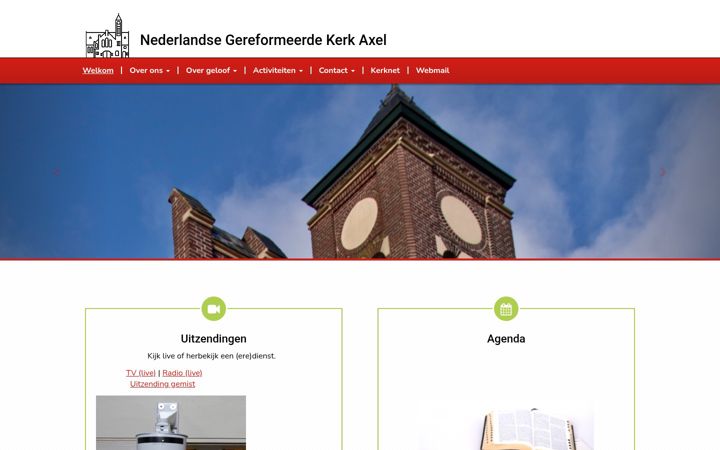 Screenshot of gkvaxel.nl