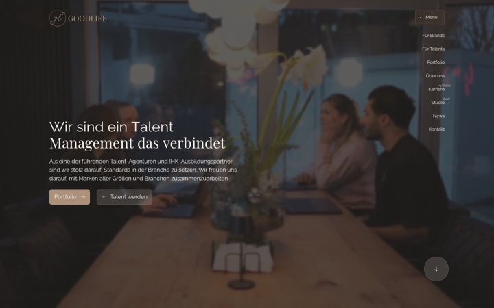 Screenshot of gl-management.net