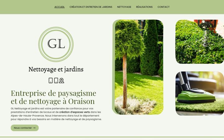 Screenshot of gl-nettoyage-jardins.fr