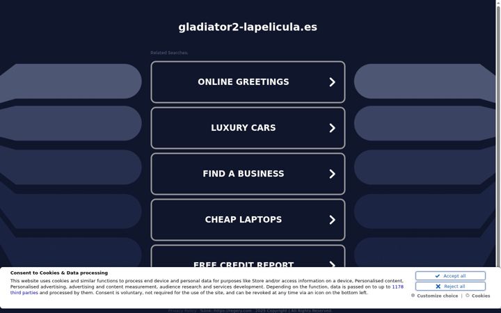 Screenshot of gladiator2-lapelicula.es