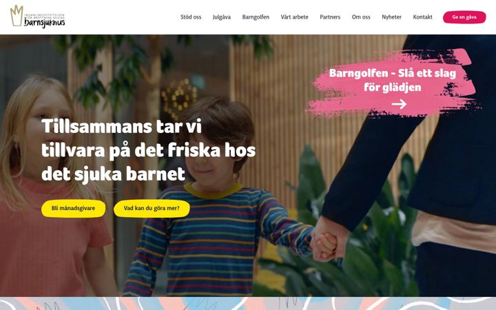 Screenshot of gladjelaker.se