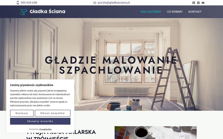 Screenshot of gladkasciana.pl