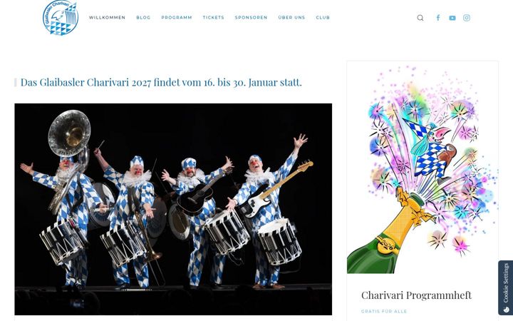 Screenshot of glaibasler-charivari.ch