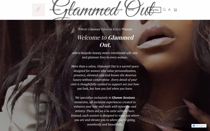 glammedoutsalon.com