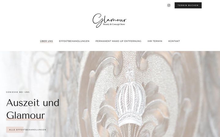 Screenshot of glamour-magdeburg.de