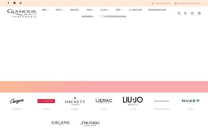 Snímek obrazovky glamourbeauty.hu