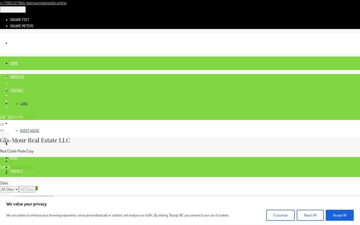 Screenshot of glamourrealestate.online