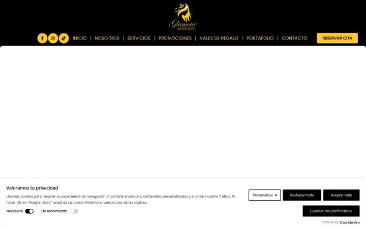 Screenshot of glamoursaloon.com