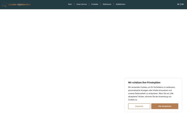 Screenshot of glander-objektmoebel.de