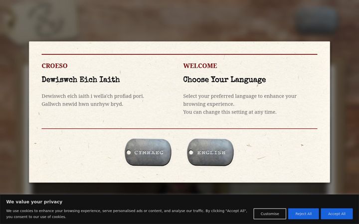 Screenshot of glanevans.co.uk