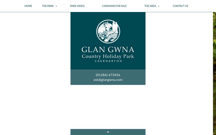 Screenshot of glangwna.com