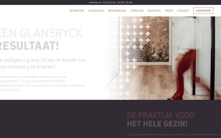 Screenshot of glansryck.nl