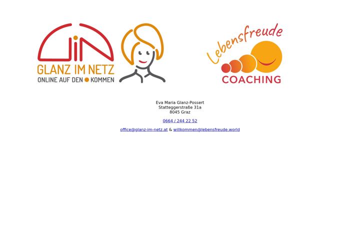 Screenshot of glanz-im-netz.at