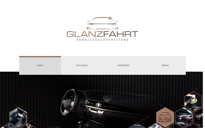 Screenshot of glanzfahrt.de