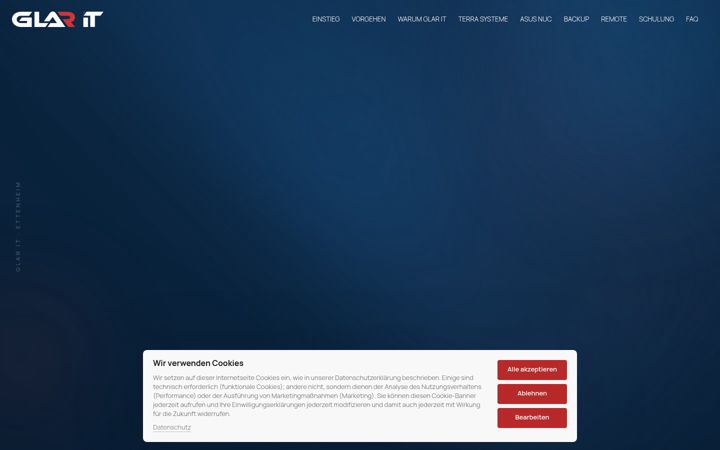 Screenshot of glar-it.de
