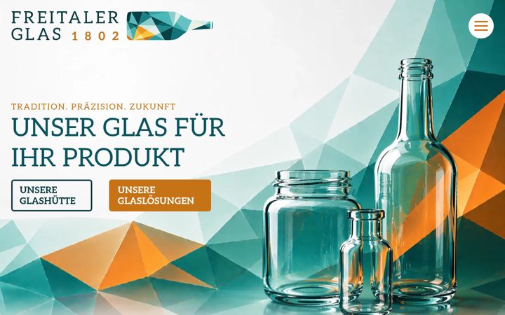 Screenshot of glas-freital.com
