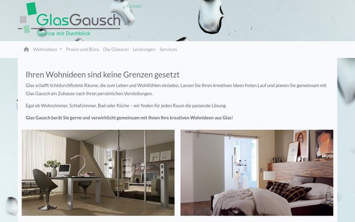 Screenshot di glas-gausch.de