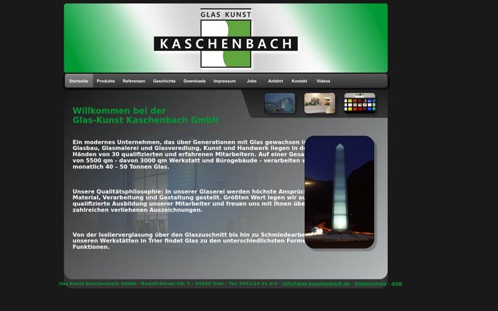 Screenshot of glas-kaschenbach.de