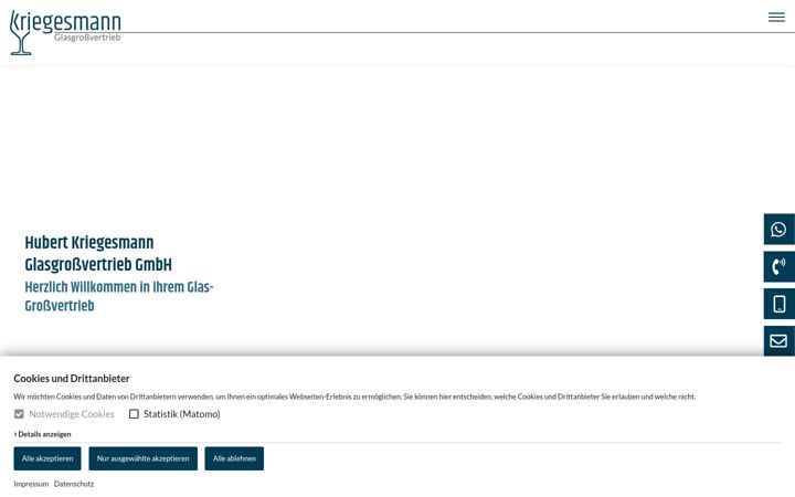 Screenshot di glas-kriegesmann.de