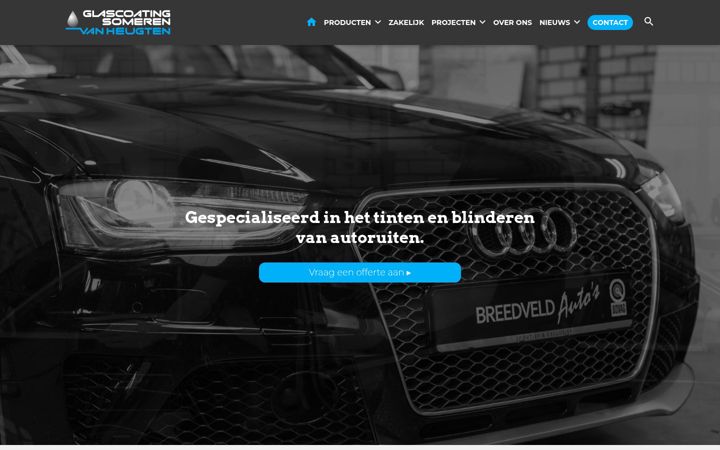 Screenshot of glascoatingsomeren.nl