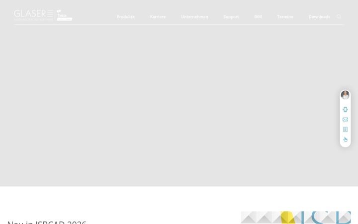 Screenshot of glaser-cad.com