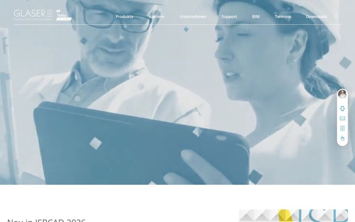 Screenshot of glaser-cad.info