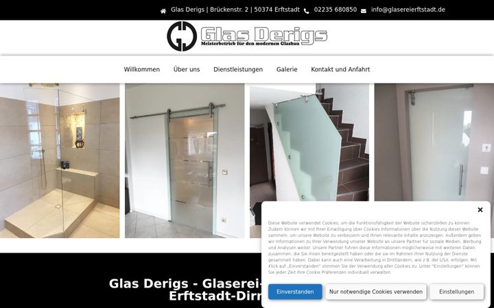 Screenshot of glasereierftstadt.de