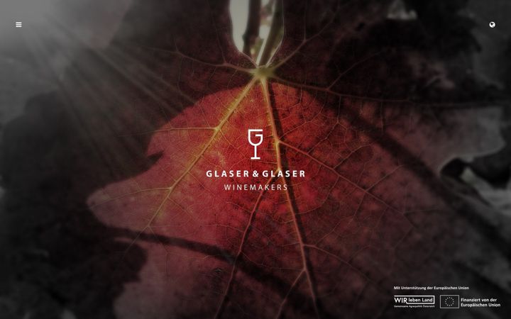 Screenshot of glaserwein.com