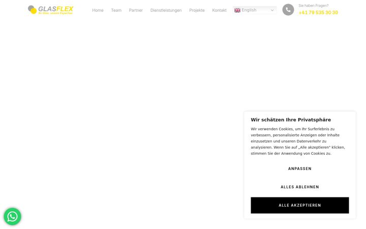 Screenshot of glasflex.ch