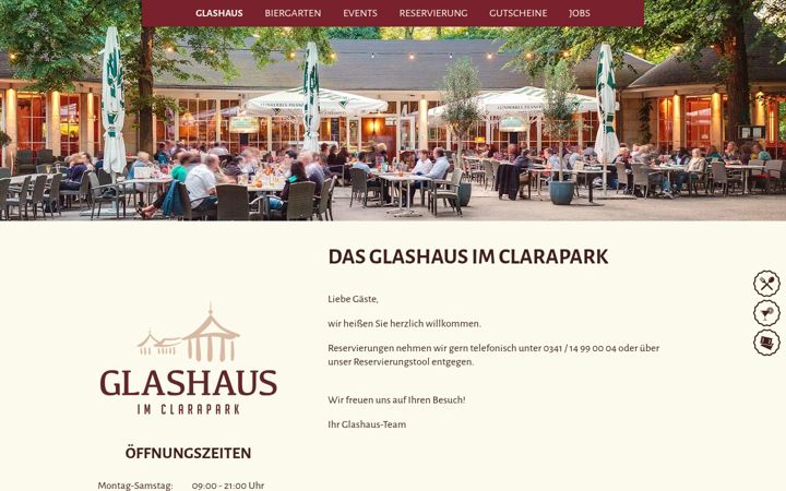 Screenshot of glashaus-leipzig.de
