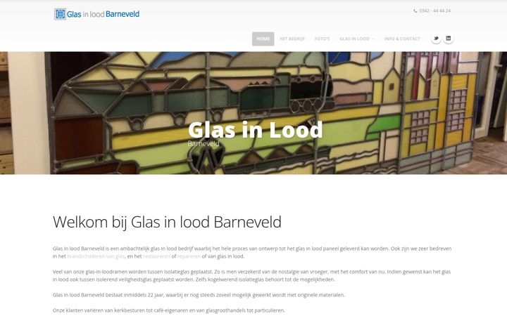 Screenshot of glasinloodbarneveld.nl
